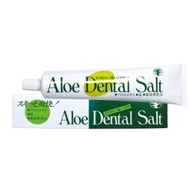 Fluorine-Free Toothpaste, Crisp and Refreshing, Aloe, Dendal Salt, Large Size, 7.5 oz (215 g), Salt, Toothpaste, Toothpaste, Chlorine, Azel, Toothpaste, Synthetic Surfactant, Additive-Free, Natural