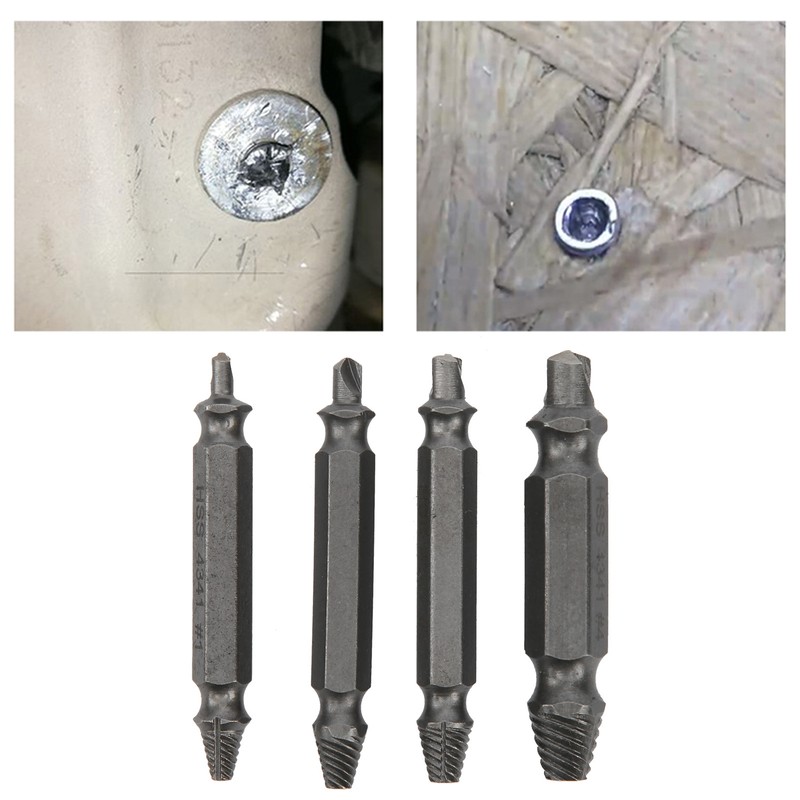 3 Box Screw Extractor Damaged Speed Out Drill Bits Remover