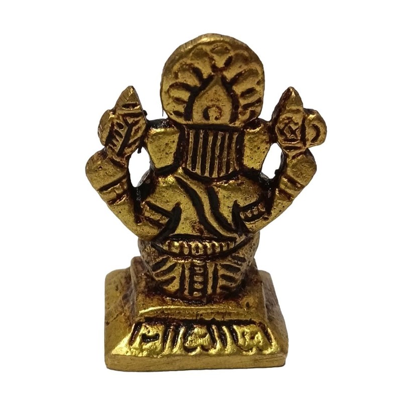 athizay Car Dashboard Ganesh Statue Small Size with Solid Base