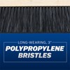 MARSHALLTOWN 36 Inch Wood Backed Concrete Broom, Polypropylene Bristles, Made
