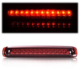 ANDPLAY LED 3rd Third Tail Brake Light Cargo Lamps Compatible with Chevy Silverado GMC Sierra 1500 2500 3500 1999 2000 2001 2002 2003 2004 2005 2006 Red Lens