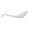 Ebros Gift Contemporary White Melamine Asian Soup Spoons With Ladle