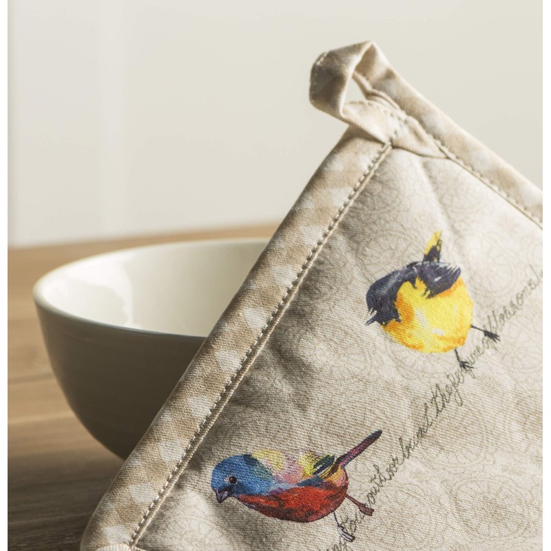 Maison d' Hermine Spring/Summer Set with Oven Gloves and Pot