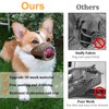 Dog Muzzle Soft Mesh Muzzle - Adjustable Breathable Dog Muzzle,