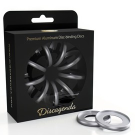 Discagenda Discbound Discs (Silver, 9 Piece 1.65in)