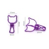 100pcs Cat Binder Clips Cute Cartoon Strong Clamping Force Metal
