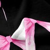 Feelyou Pink Black Bow All Season,Bed Blanket for Sofa Couch