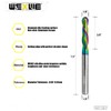 WEXWE Tools Ball Nose Carbide End Mill, DLC Coating, CNC