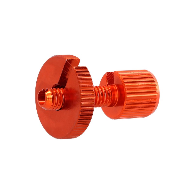 Adjusting Screw Orange Anodised for Bowden Cable, M6 x 22,