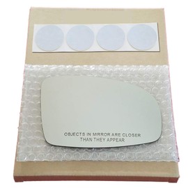 Mirror Glass Replacement + Adhesive Pads for 2011-2012 Toyota Avalon Passenger Side - Fits Auto Dimming Mirror Only (11 12)