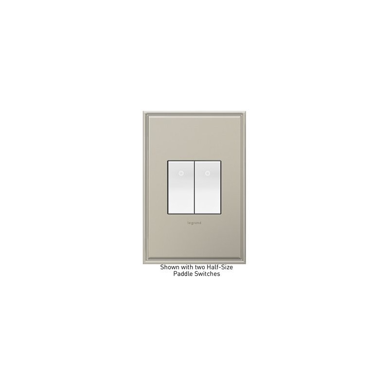 Adorne (Pack of 4) ASPD1531W4 Paddle Switch, Half-Size (White)