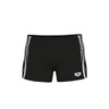 Arena Men's Swim Short Graphic Trunks, Black-White, 36