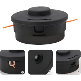 AutoCut 25-2 40027102108 Mower Head for Stihl FS55 FS55R FS80 FS85 FS90 FS90R FS100 FS110 FS130 FS250 Mower Head Replacement Parts Grass Trimmer Accessories (2)