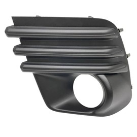 For Subaru Forester 2022 2023 2024 Fog Light Bezel Driver Side | Front | Made Of Plastic | All Black | Replacement For SU1038131 | 191275886908, 57731SJ550