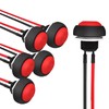 APIELE 12mm Momentary Push Button Switch Mini Round Switch Waterproof