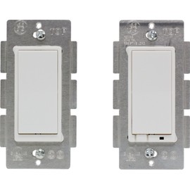 Latest Z-Wave Plus GE by Jasco Wireless Lighting Control Three-Way On/Off Kit, Works with Alexa (Retail Packaging)