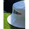 Beams Golf Bowsi Flag Logo Bucket Hat Men's, white