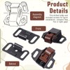 2Pack Mailbox Replacement Roller Catch Latch, Mailbox Latch Replacement Kit,
