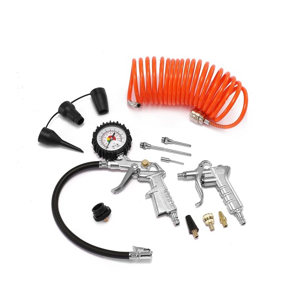 13-Piece Compressed Air Compressor Accessory Set