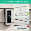 OLAIEK Vinyl Siding Mount for Ring Video Doorbell Pro/Pro 2/Wired