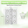 MSC Stainless Steel Door Hinges 3 Inch – Heavy Duty