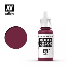 Acrylicos Vallejo Vallejo Model Color Violet Red 70.812