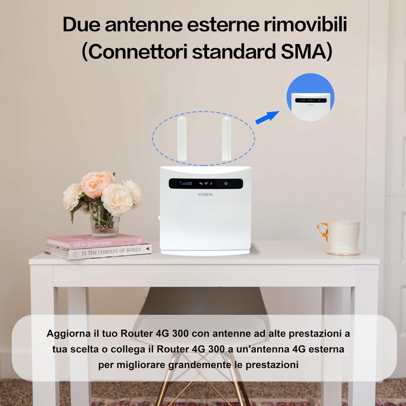 STRONG 4G Router 300V2 LTE Router LTE bis zu 150