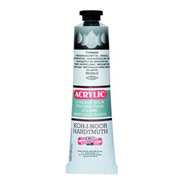 KOH-I-NOOR Thinner for Acrylic Colours 40ml, None, 2.4 x 2.4 x 12.1 cm