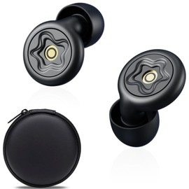 Ear Plugs for Sleep, Ultra-Comfy Reusable Noise-Reducing Earplugs for Sleep, Deep Focus, Travel, Noise Sensitivity, Flexible Hearing Protection, 50dB (SNR)