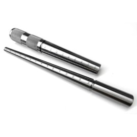 JTS Steel Ring Mandrels Graduated Sizing Range 1-15 & 16-24 Jewelry Making Set of 2