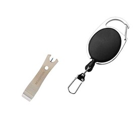 Fishing Line Nipper Cutter Clipper with Hook Eye Cleaner Pin Fishing Stainless Steel Tool (2 in 1 Clipper)