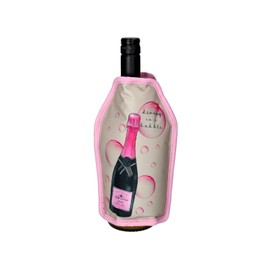 Giftcompany Froid Cooling Cuff Champagne Bottle Grey/Pink 23.5 cm