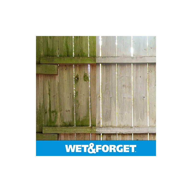 Wet & Forget No Scrub Outdoor Cleaner for Easy Removal