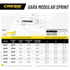 Cressi Gara Modular Sprint, Black, 44/45