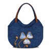 ArtsEye Canvas Handbag with Handle Zipper Cute Tote Bag for