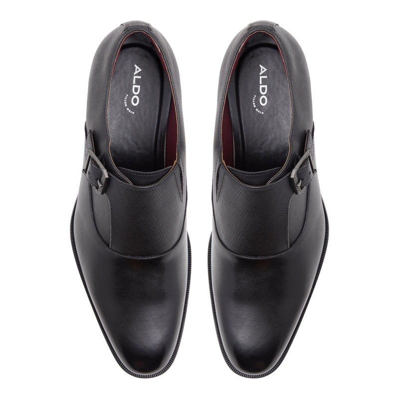 ALDO Men's Dashing Monk-Strap Loafer, Other Black, 13