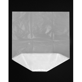 QWORK 10 Pack 30 Gallon Clear Plastic Drum Liners, Heavy Duty Leak Proof Clear Bucket Liner Bags for Marinating and Brining, BPA Free, 5 mil