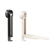 Telescopic Folding Clothes Drying Rack with Suction Cup Wall Mount,
