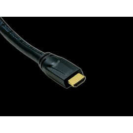 Cable Leader 35ft High Speed HDMI Cable with Ethernet, Plenum Rated, 24 AWG, Black