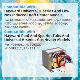 Lazenta IDXL2TRF1930 Power Transformer,Compatible with Hayward Heater,Universal H-Series Gas Heater,Pool and Spa Hot Tub