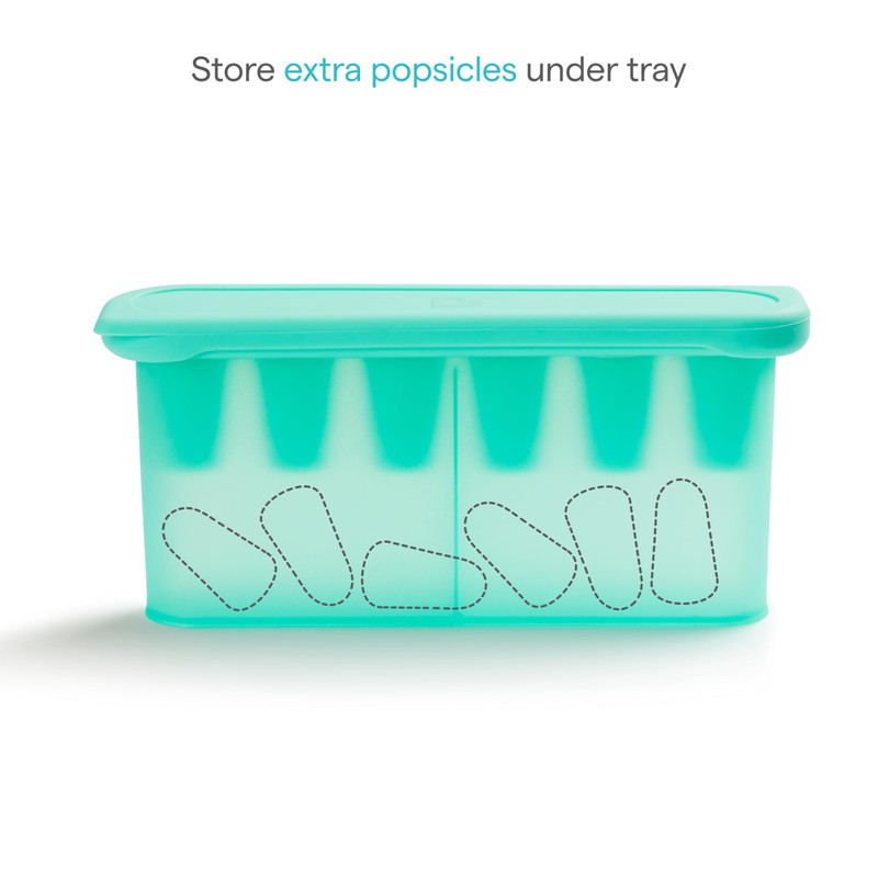 Munchkin® Silicone Baby Food Freezer Tray with Lid - Baby