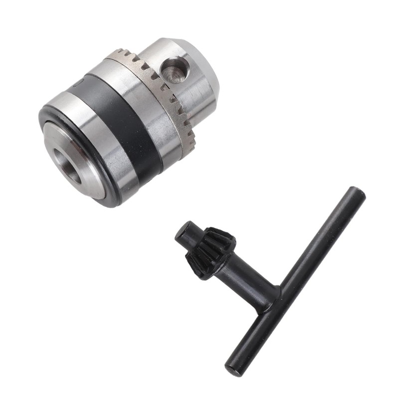 0.6-6mm Mini Stainless Steel Drill Chuck with Chuck Key for
