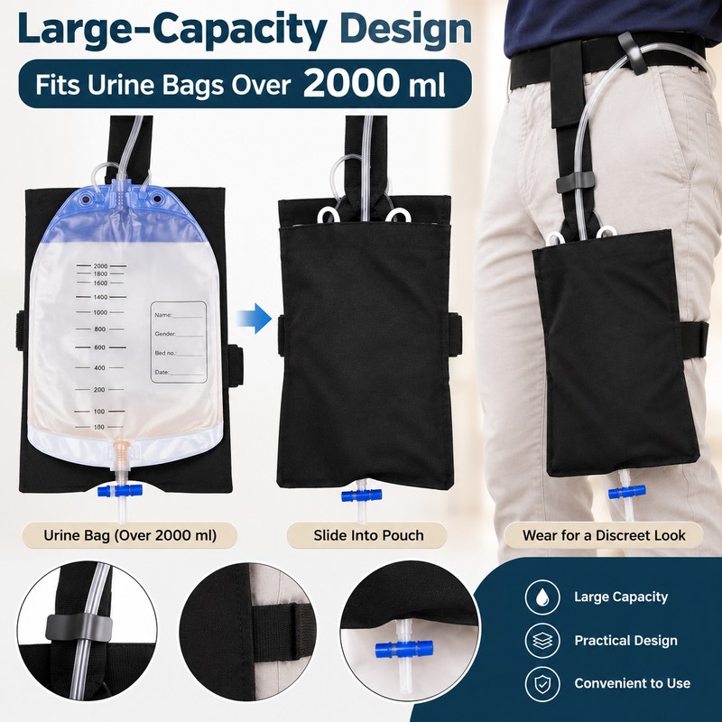 Urinary Drainage Bag Holder for Waist Use – Lightweight Storage