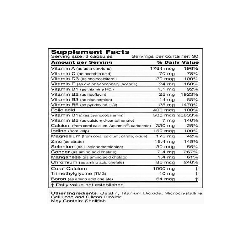Bobs Best Coral Calcium Supreme I 100% Pure Marine Coral,