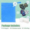 wegreeco - Pañales lavables y reutilizables con bolsillo para bebé,