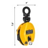 Vevor Pinza 800 Kg abrazadera de placa vertical de carga
