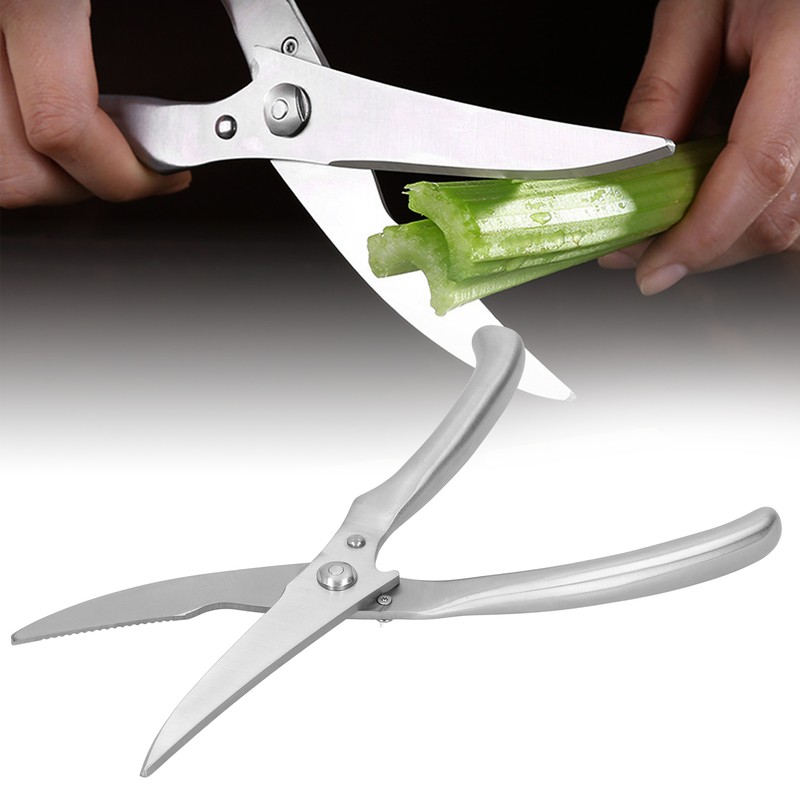 Chicken Bone Scissor Stainless Steel Poultry Kitchen Shear with Safe