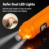 Casfuy Dog Nail Grinder with 2 LED Light - New