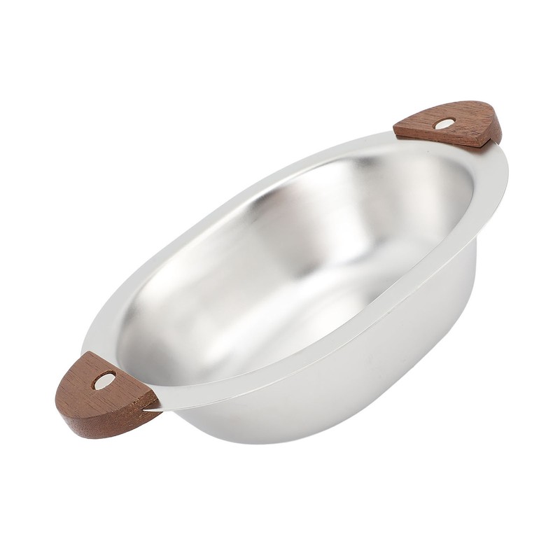 Children Rice Bowl Bear 304 Stainless Steel Multifunctional Dual Ears