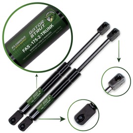 2 Trunk Lift Supports, Compatible with: Chevy Corvette: 1998-2013 Convertible, 1999-2000 Base Coupe, 2001-2004 Z06 Coupe.- Gas Spring by Florida Auto: FAS-175-2